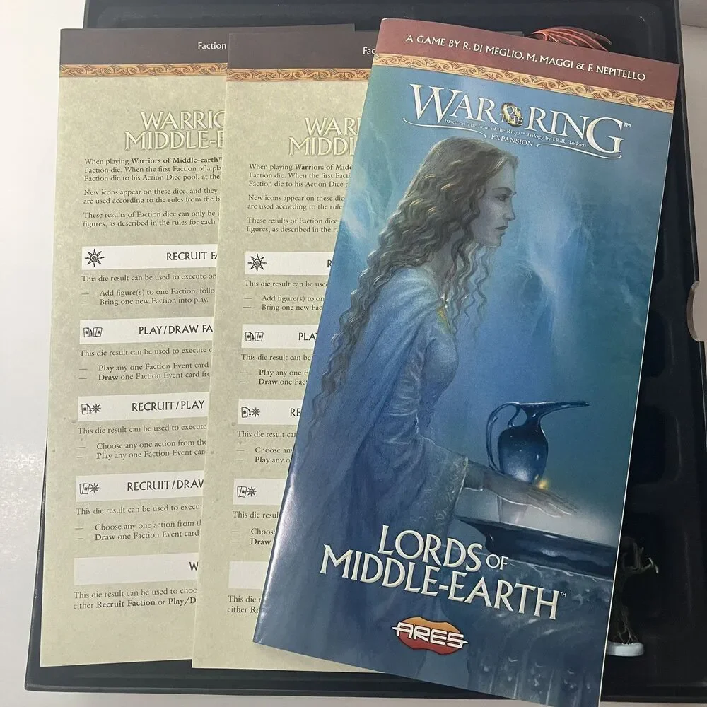 Lords Of Middle Earth Expansion Ltd Ed 462/1k For WOTR W/ Treebeard Exp Complete